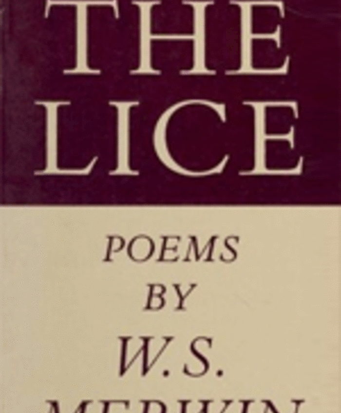 Groundbreaking Book: The Lice by W. S. Merwin (1967)