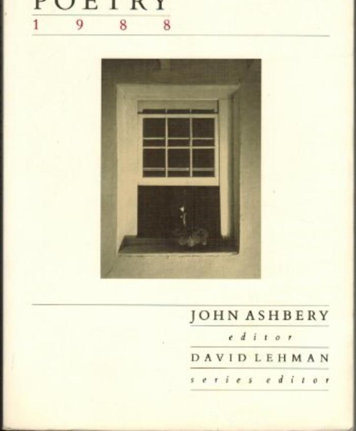 Best American Poetry Series, ed. by David Lehman